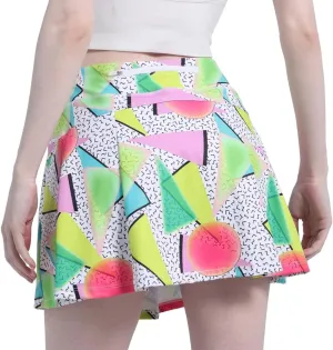 Dinosaur Women's Skorts Skirts High Waisted Golf Pleated Skirts for Running Pickleball Workout