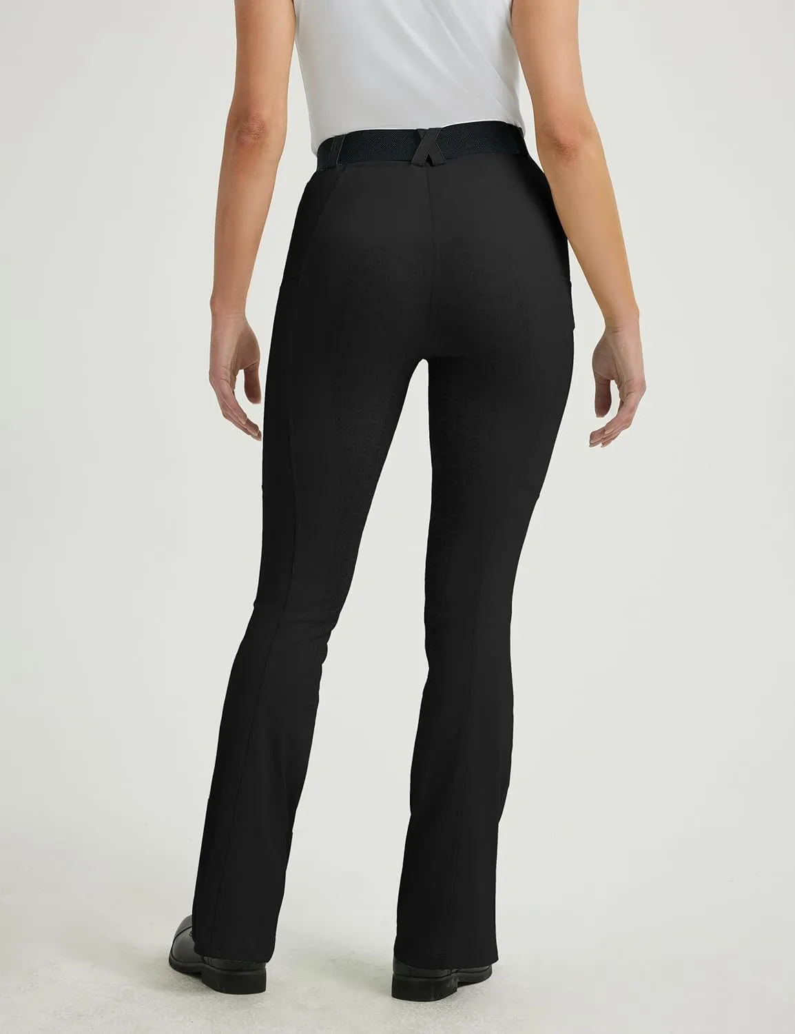 FitsT4 Sports Women's Bootcut Horse Riding Pants Full Seat Equestrian Breeches Summer Riding Tights