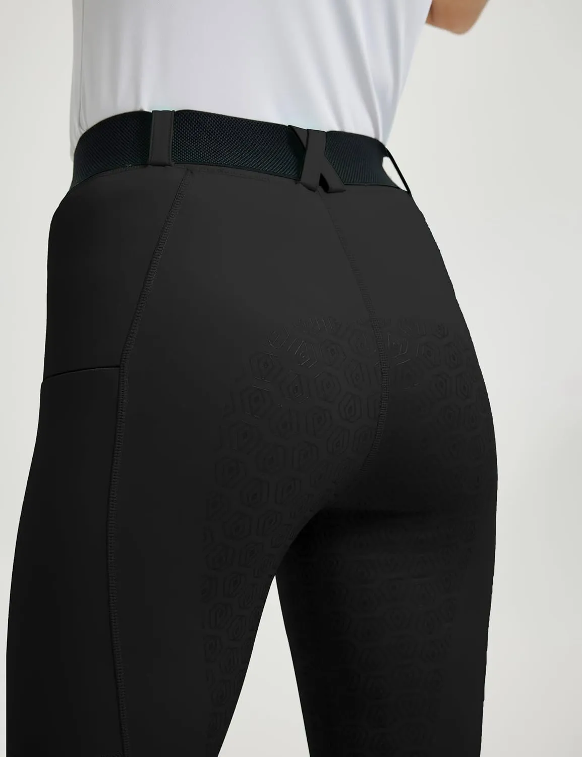 FitsT4 Sports Women's Bootcut Horse Riding Pants Full Seat Equestrian Breeches Summer Riding Tights