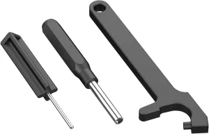 Glock Tool Kit Front Sight Tool Magazine Disassembly Tool Mag Plate Removal Tool Pin Punch Tool for Glock 19 17 26 27 43 Accessories