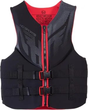 HO Sports Mens Pursuit Life Jacket - USCG Approved Life Saving Device Level 70 Buoyancy Aid - Great for Any Water Sports Activity Including Boating, Paddle & Swimming - Black