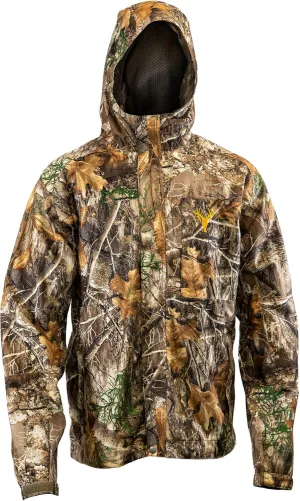HOT SHOT Youth Camo Rain Jacket - Breathable, Ultra-Light Mesh, Waterproof Hunting Outdoor Apparel