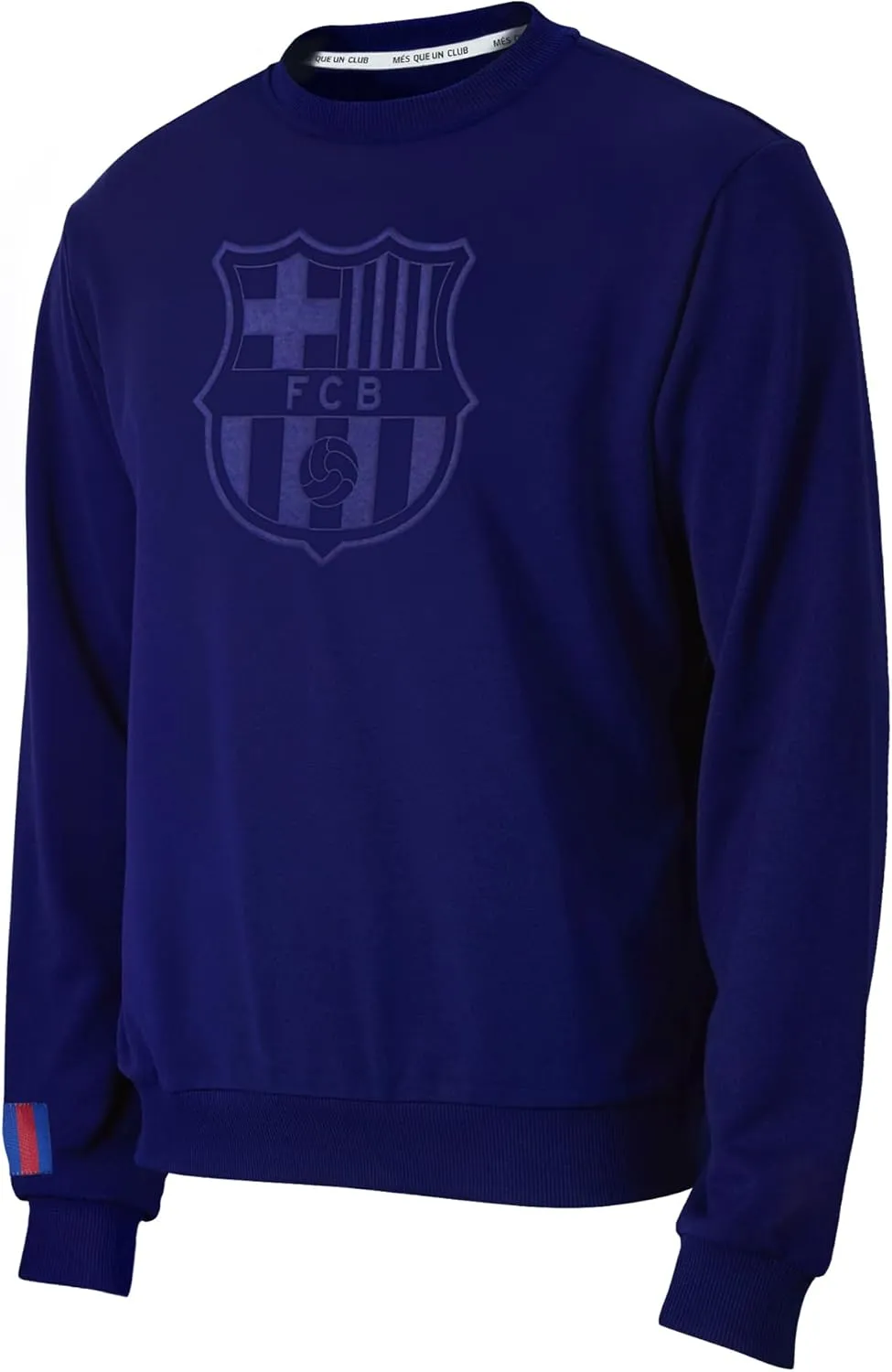 Icon Sports Officially Licensed Football Club Cotton Terry Monochromatic Crewneck Pullover Sweater ?C Mens Soccer Apparel