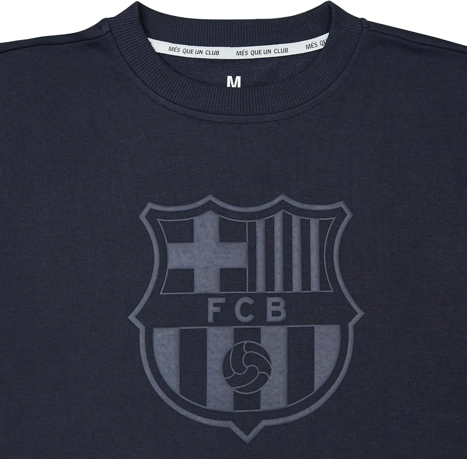 Icon Sports Officially Licensed Football Club Cotton Terry Monochromatic Crewneck Pullover Sweater ?C Mens Soccer Apparel