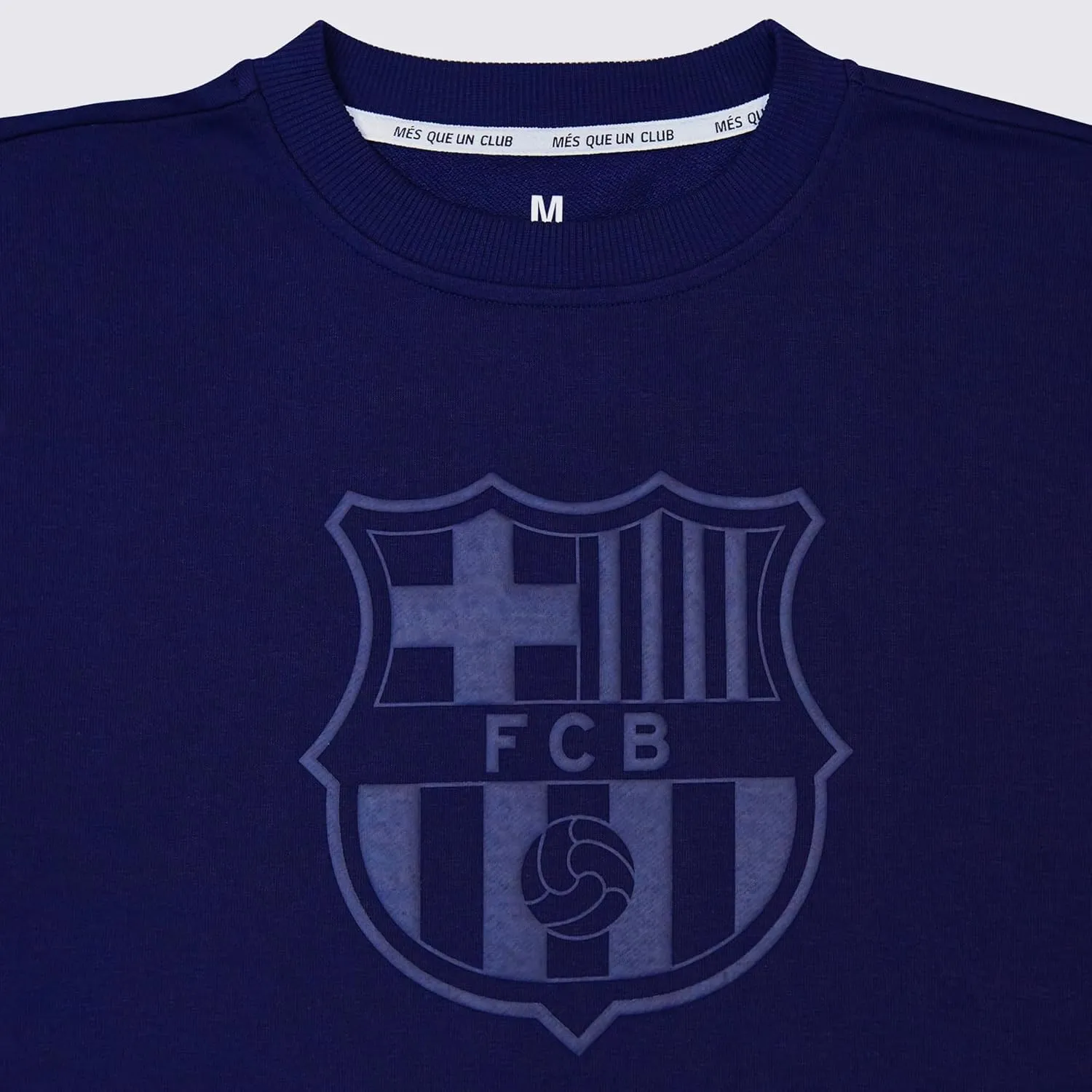 Icon Sports Officially Licensed Football Club Cotton Terry Monochromatic Crewneck Pullover Sweater ?C Mens Soccer Apparel