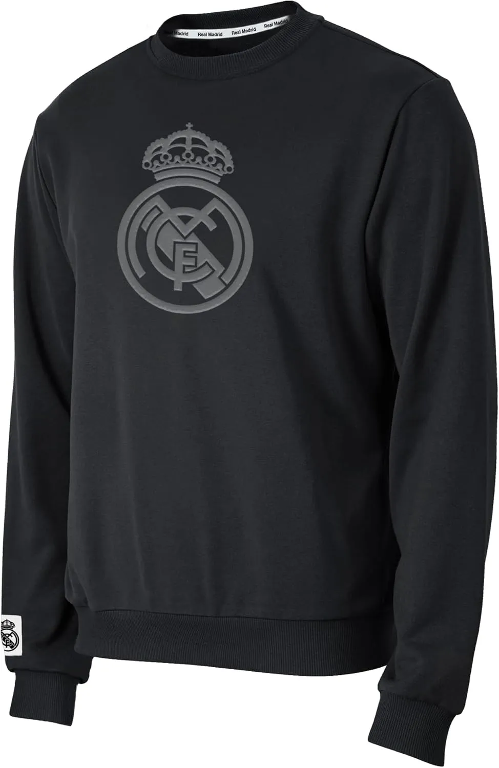 Icon Sports Officially Licensed Football Club Cotton Terry Monochromatic Crewneck Pullover Sweater ?C Mens Soccer Apparel