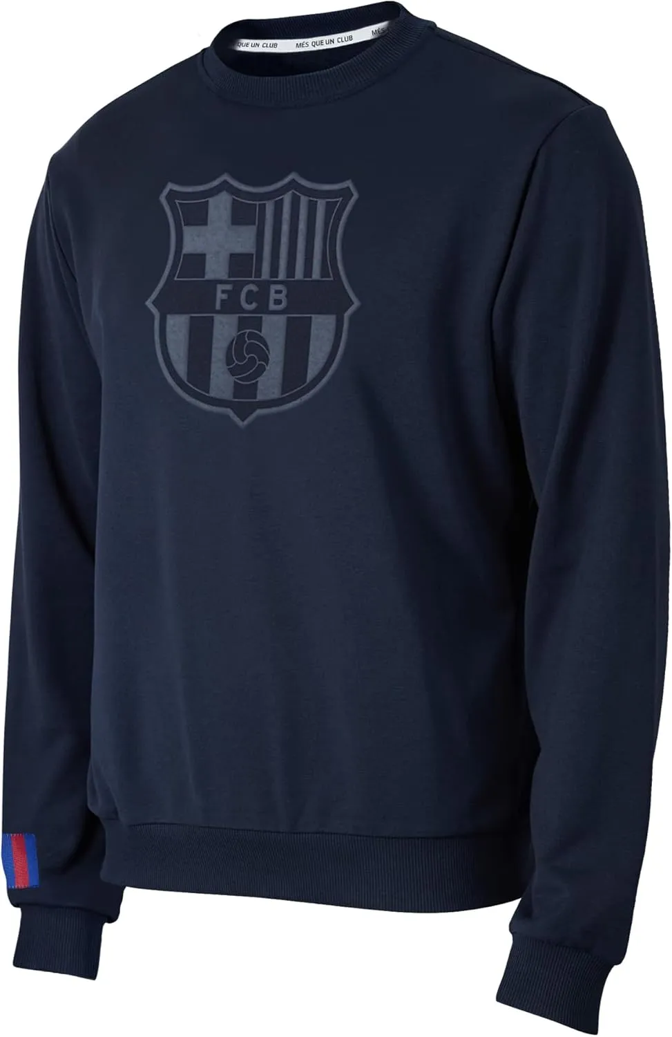 Icon Sports Officially Licensed Football Club Cotton Terry Monochromatic Crewneck Pullover Sweater ?C Mens Soccer Apparel
