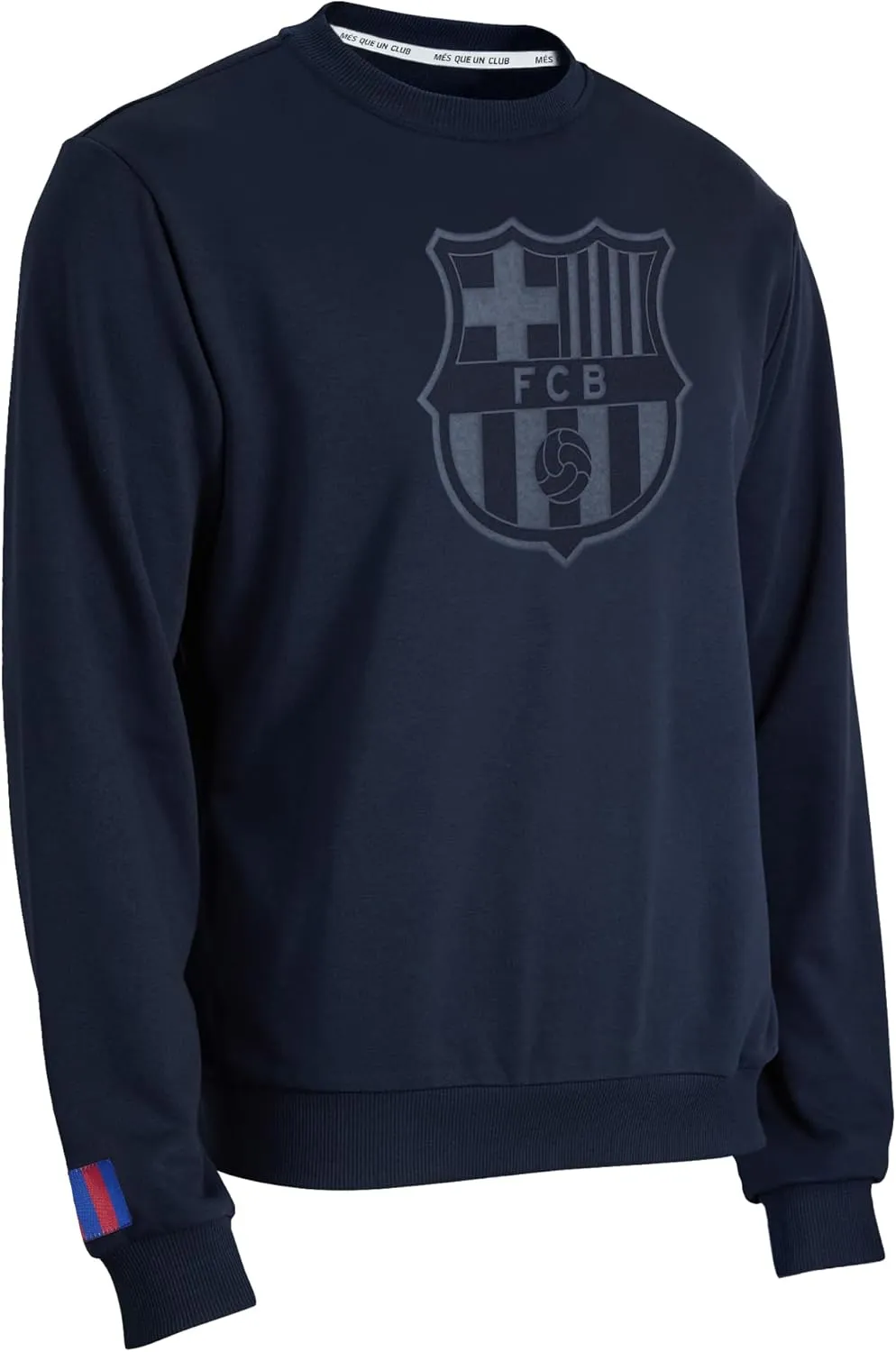 Icon Sports Officially Licensed Football Club Cotton Terry Monochromatic Crewneck Pullover Sweater ?C Mens Soccer Apparel
