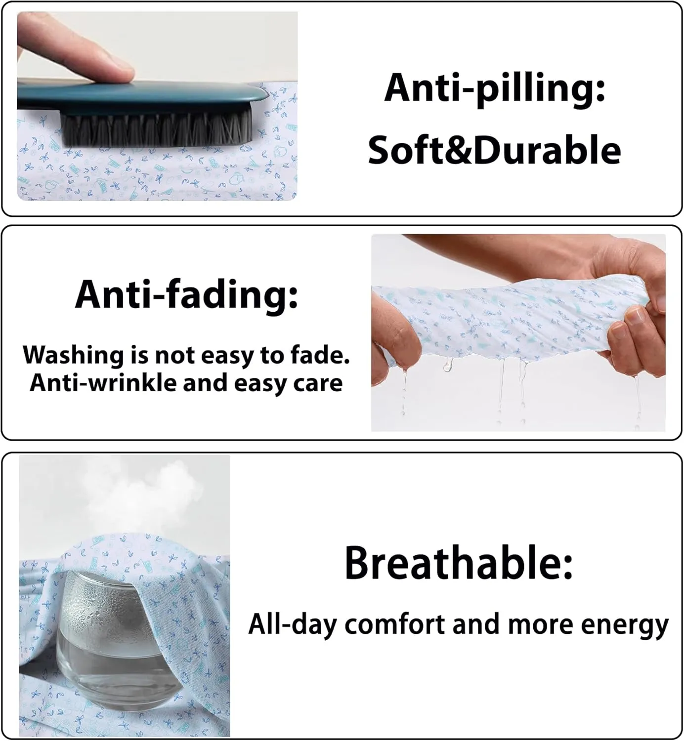 Mens Golf Polo Shirts Short Sleeve Dry Fit Performance Moisture Wicking Casual Print Collared Golf Shirts for Men