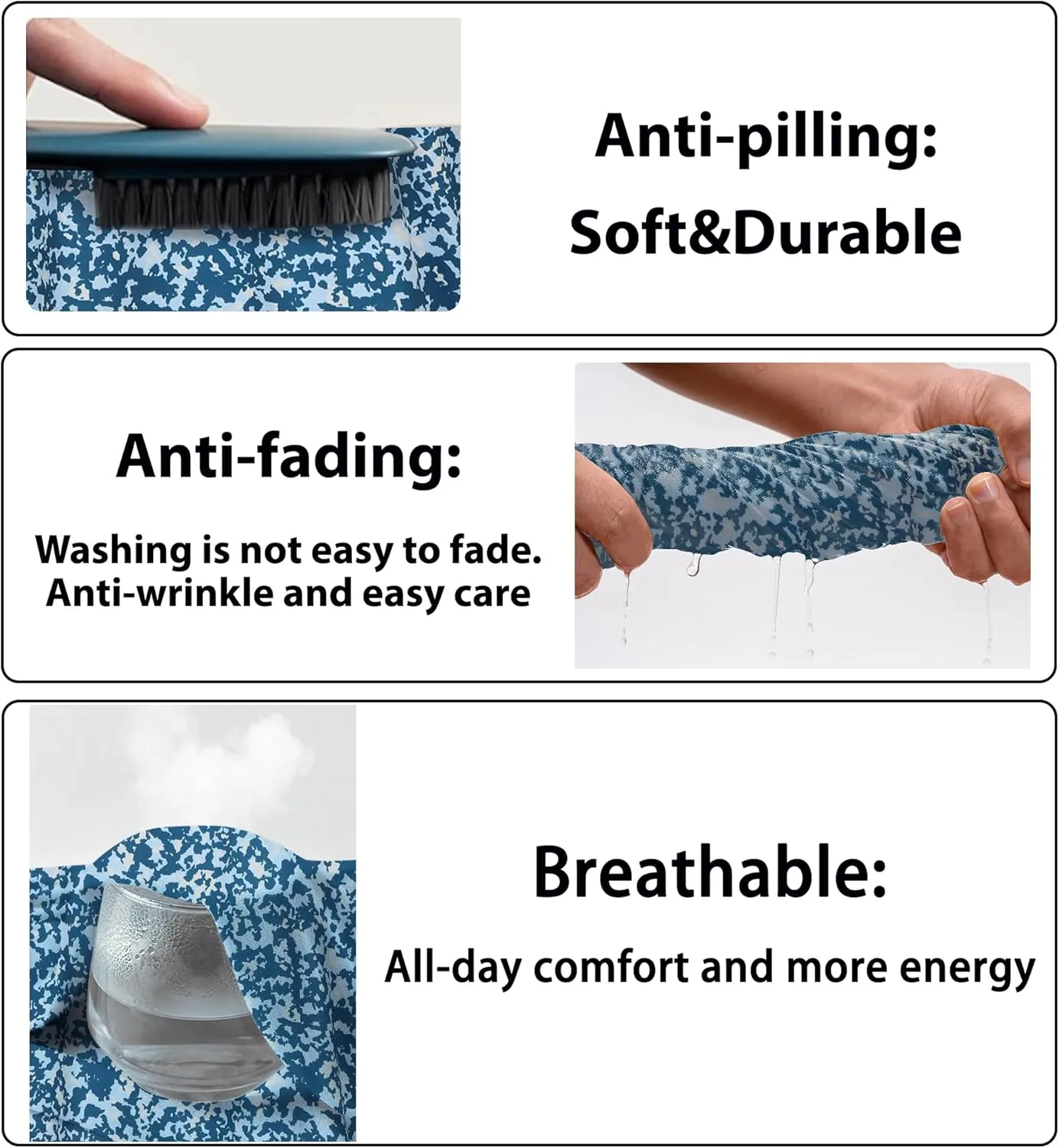 Mens Golf Polo Shirts Short Sleeve Dry Fit Performance Moisture Wicking Casual Print Collared Golf Shirts for Men