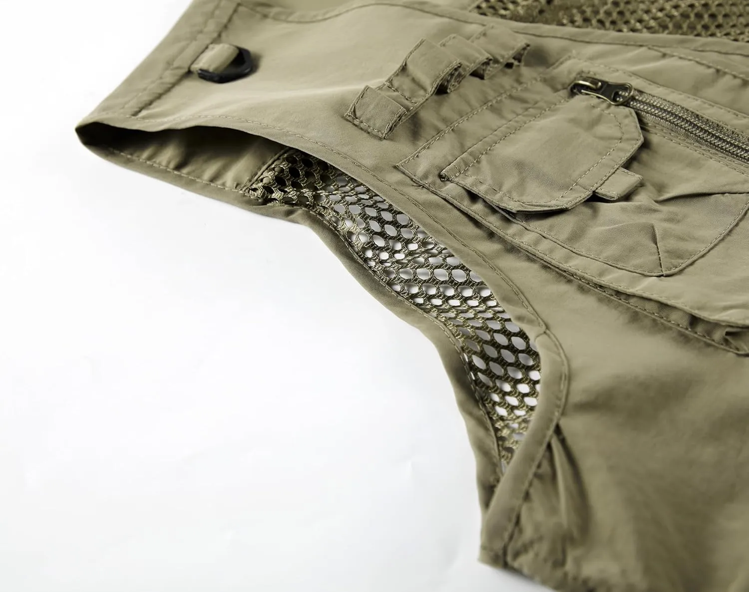 Men's Outdoor Fishing Work Safari Travel Photo Cargo Vest Outdoor Fishing Vest