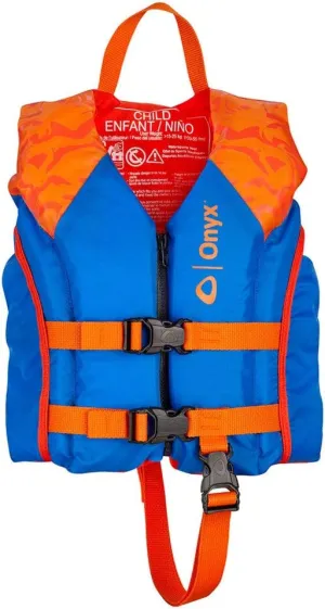 ONYX All Adventure Child Paddle & Water Sports Life Jacket, Orange
