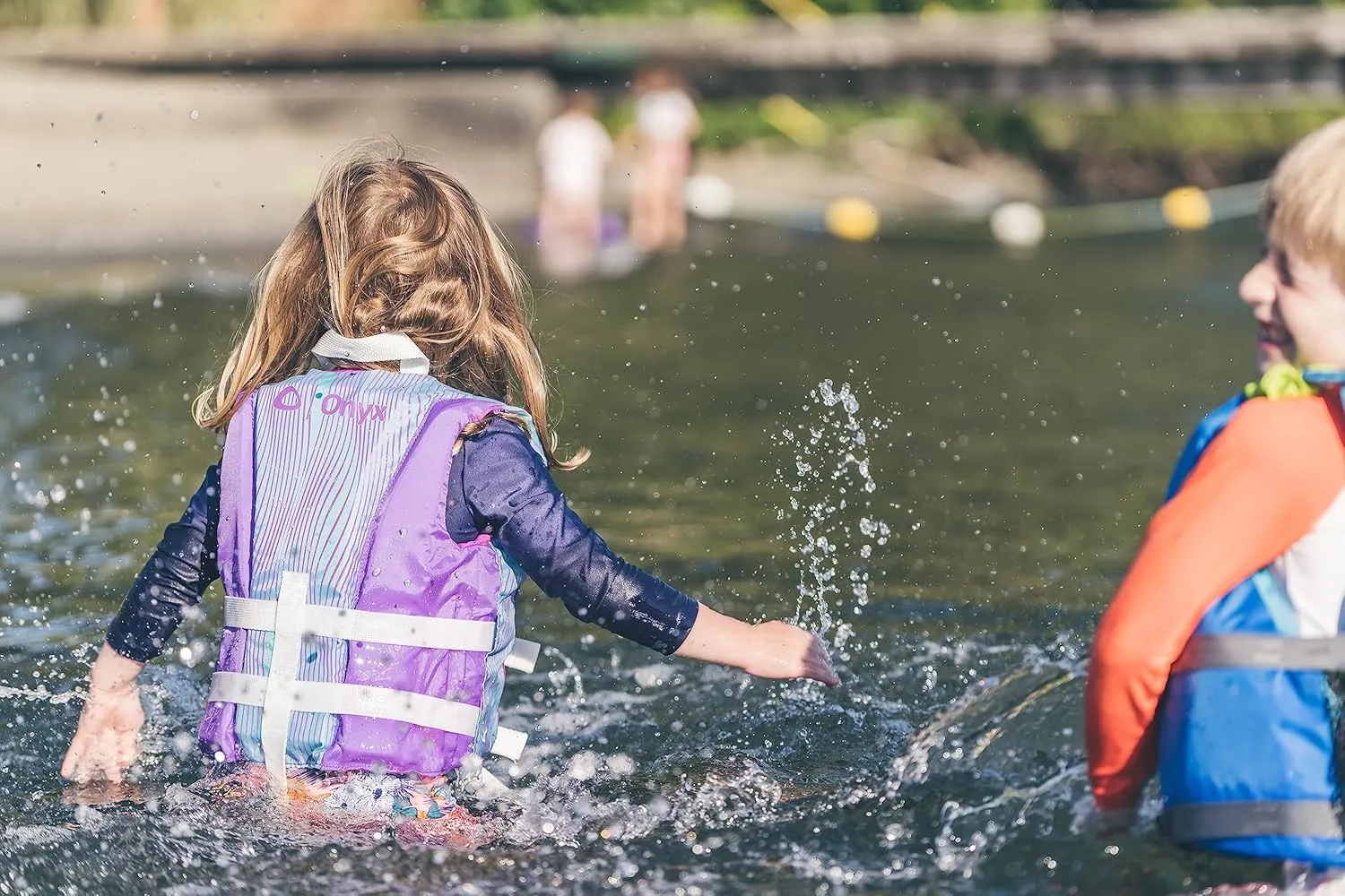 ONYX All Adventure Child Paddle & Water Sports Life Jacket, Purple