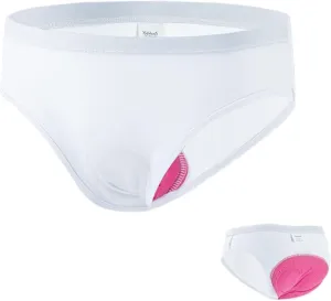 Padded Equestrian Underwear, Underwear Horseback Riding Padded for Women, Cycling Breathable Silicone pad