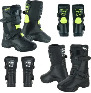 PROFIRST Motorcycle kids boots Motorbike Waterproof shoes Motorcross Dirt Blike Riding Biker Boots for kids