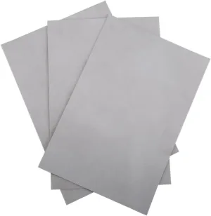PVC Repair Kit, Inflatable Boat Repair Kit, 3Pcs Boat Repair PVC Patches Accessory for Inflatable Boat Kayak (Grey)