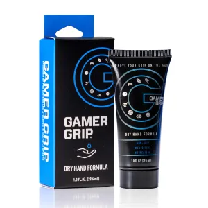 Stops sweat on hands & feet - Improves performance - Total Grip Solution endorsed by worlds top athletes in multiple sports   pro gamers. Leading dry hand formula for Hyperhidrosis