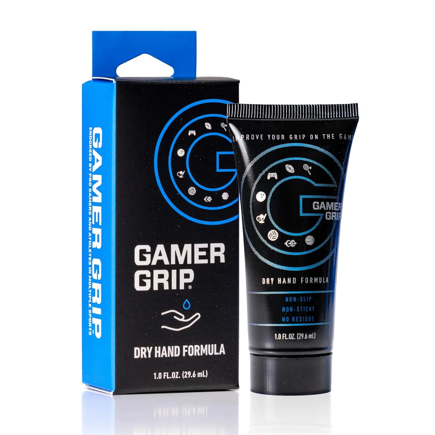 Stops sweat on hands & feet - Improves performance - Total Grip Solution endorsed by worlds top athletes in multiple sports   pro gamers. Leading dry hand formula for Hyperhidrosis