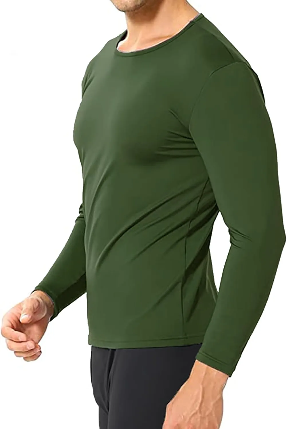 Therma Pro Thermal Shirt for Men Long Sleeve Thermal Compression Tops for Men Base Layer Cold Weather